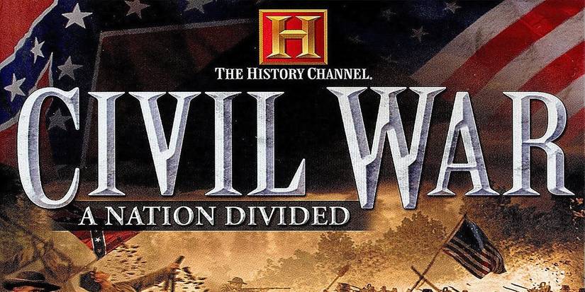 An image of the logo of The History Channel Civil War: A Nation Divided 