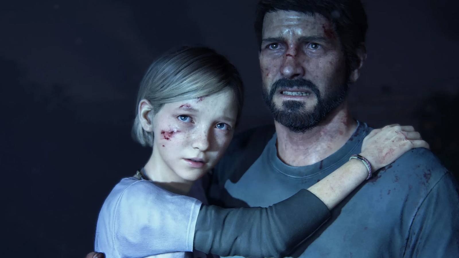 The Last of Us Part 1 intro Joel and daughter