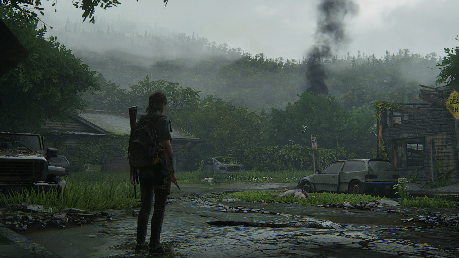 The Last of Us Smoke Pillar