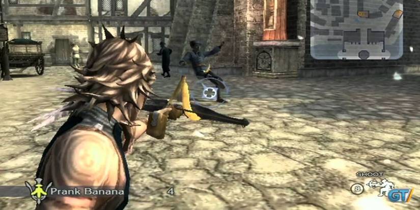 Gameplay screenshot from The last story 