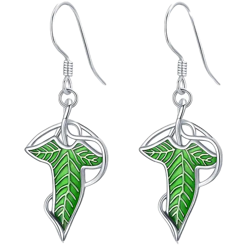 The Lord Of The Rings Silver Earrings