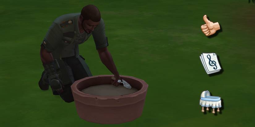 The Sim for District Eleven is gardening and his traits are good, music lover, and family oriented