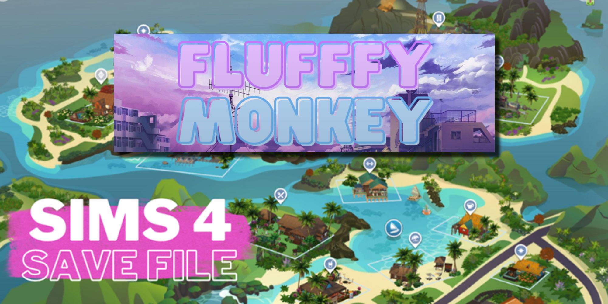 The Sims creator FlufffyMonkey has made a Save File for The Sims 4 to rebuild lots and households