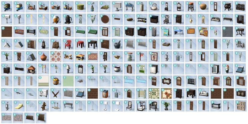 The Sims 4 For Rent Build Buy Items