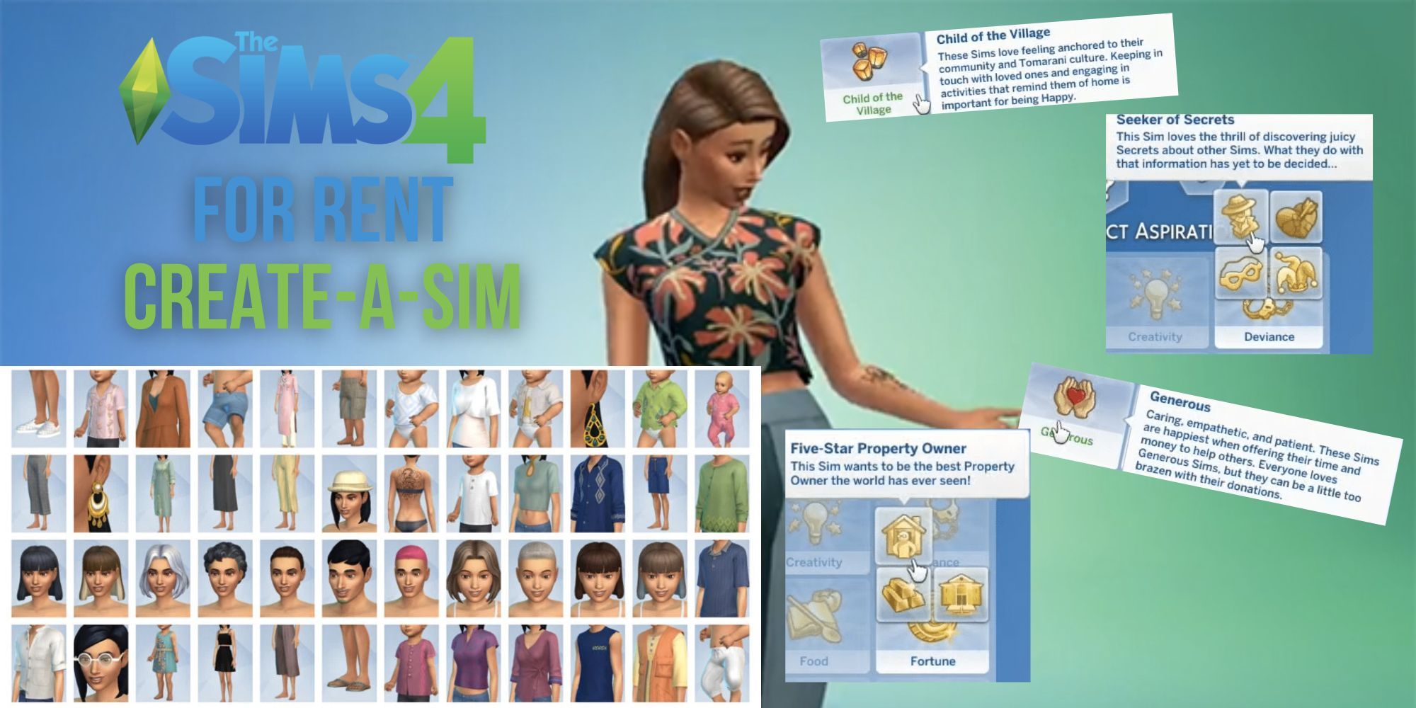 The Sims 4 CAS