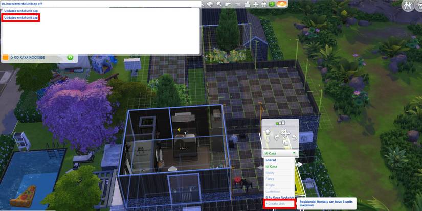 the sims 4 for rent cheats