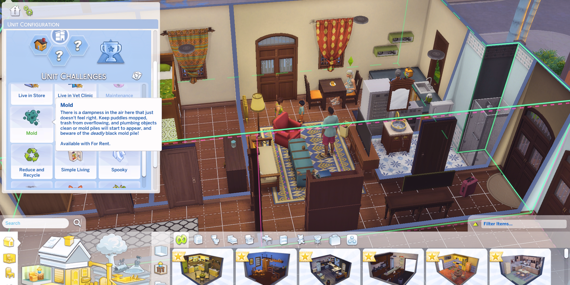 The Sims 4 For Rent How to Get Mold