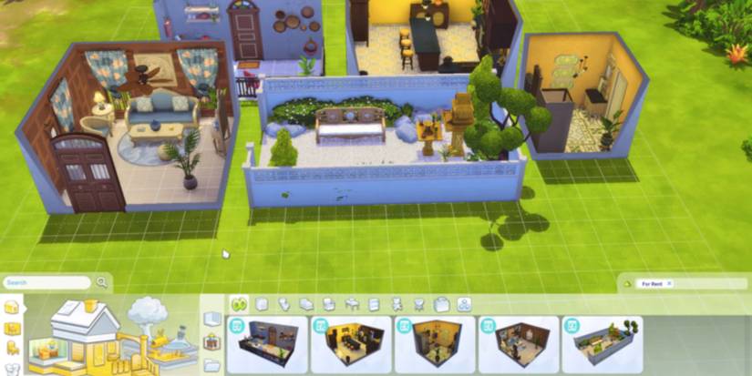 The Sims 4 For Rent Styled Rooms