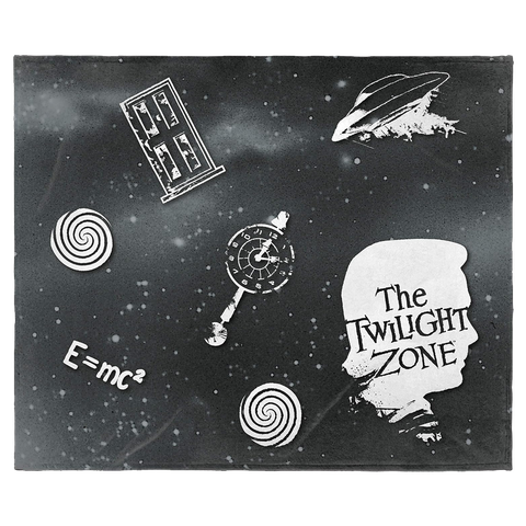 The Twilight Zone Super Soft and Cuddly Plush Fleece Throw Blanket