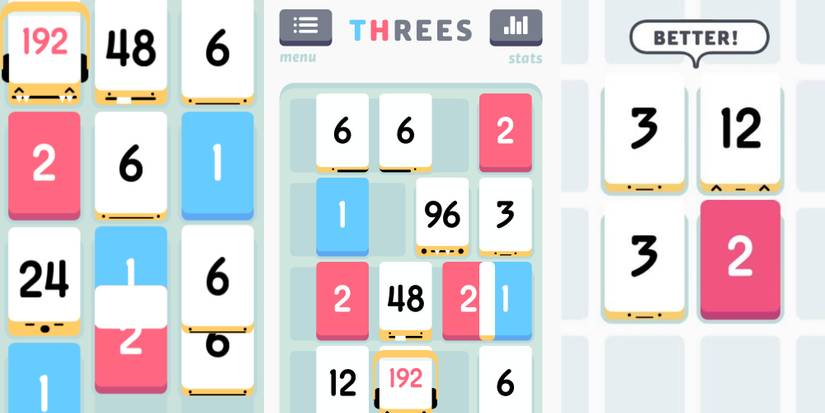 threes match two math and pattern recognition
