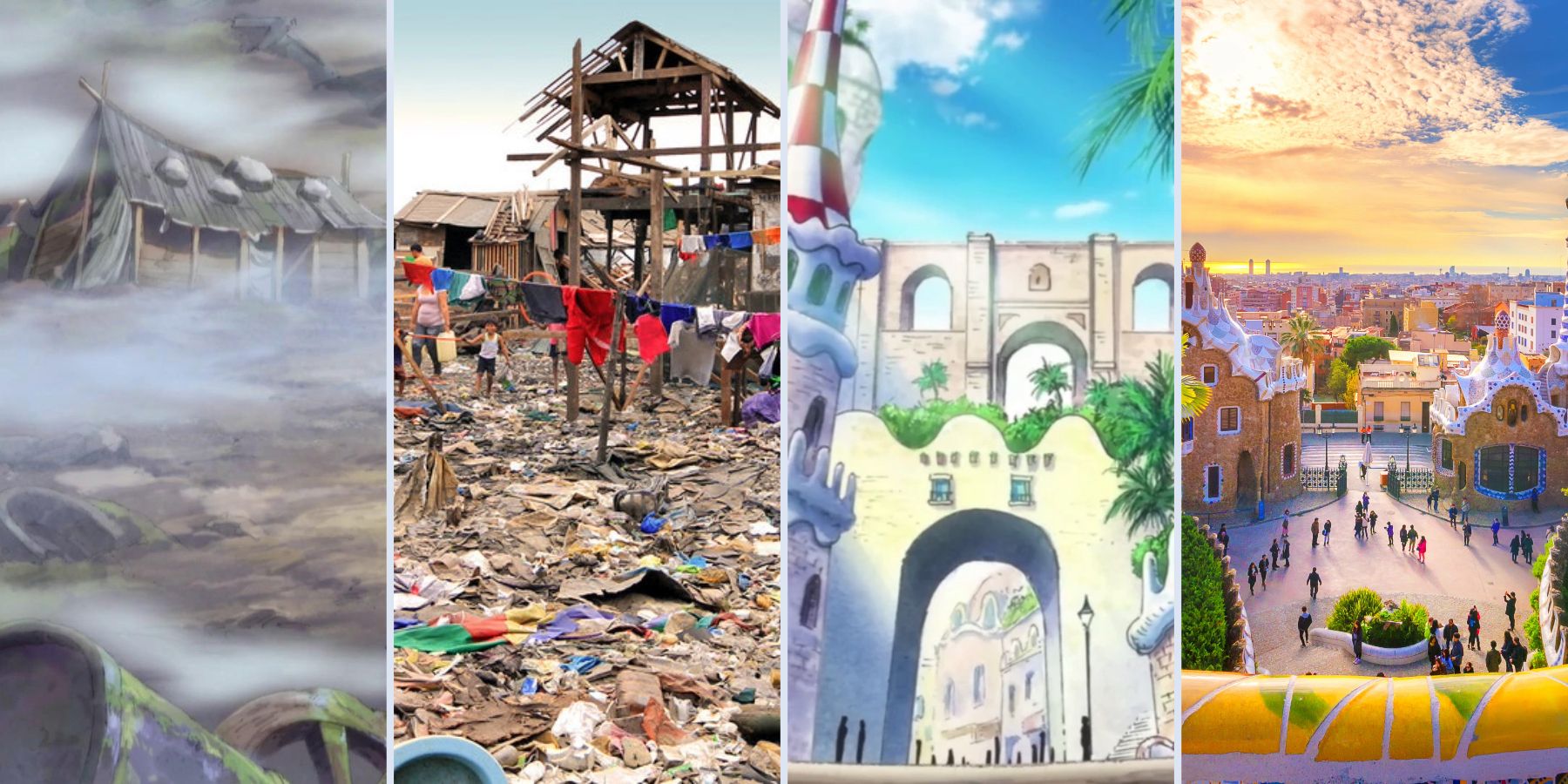 one piece real world locations