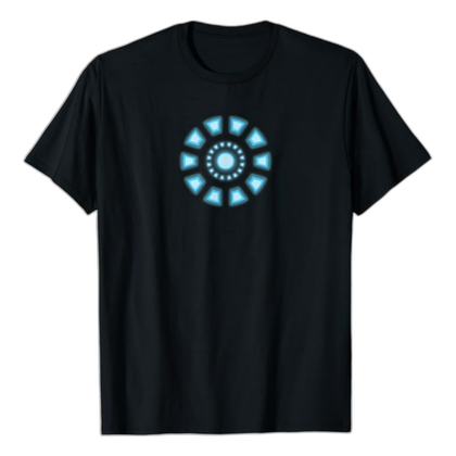 Iron Man Arc Reactor Shirt  fro cosplay, with high quality pring inspired by the Marvel character.