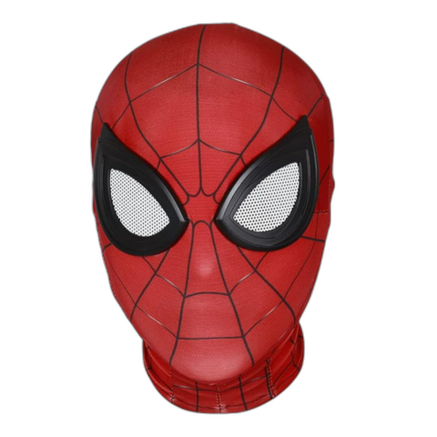 Spider-Man Cosplay Mask based on the Marvel superhero.