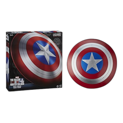 Falcon and the Winter Soldier Captain American Shield with red, white, and blue colors.