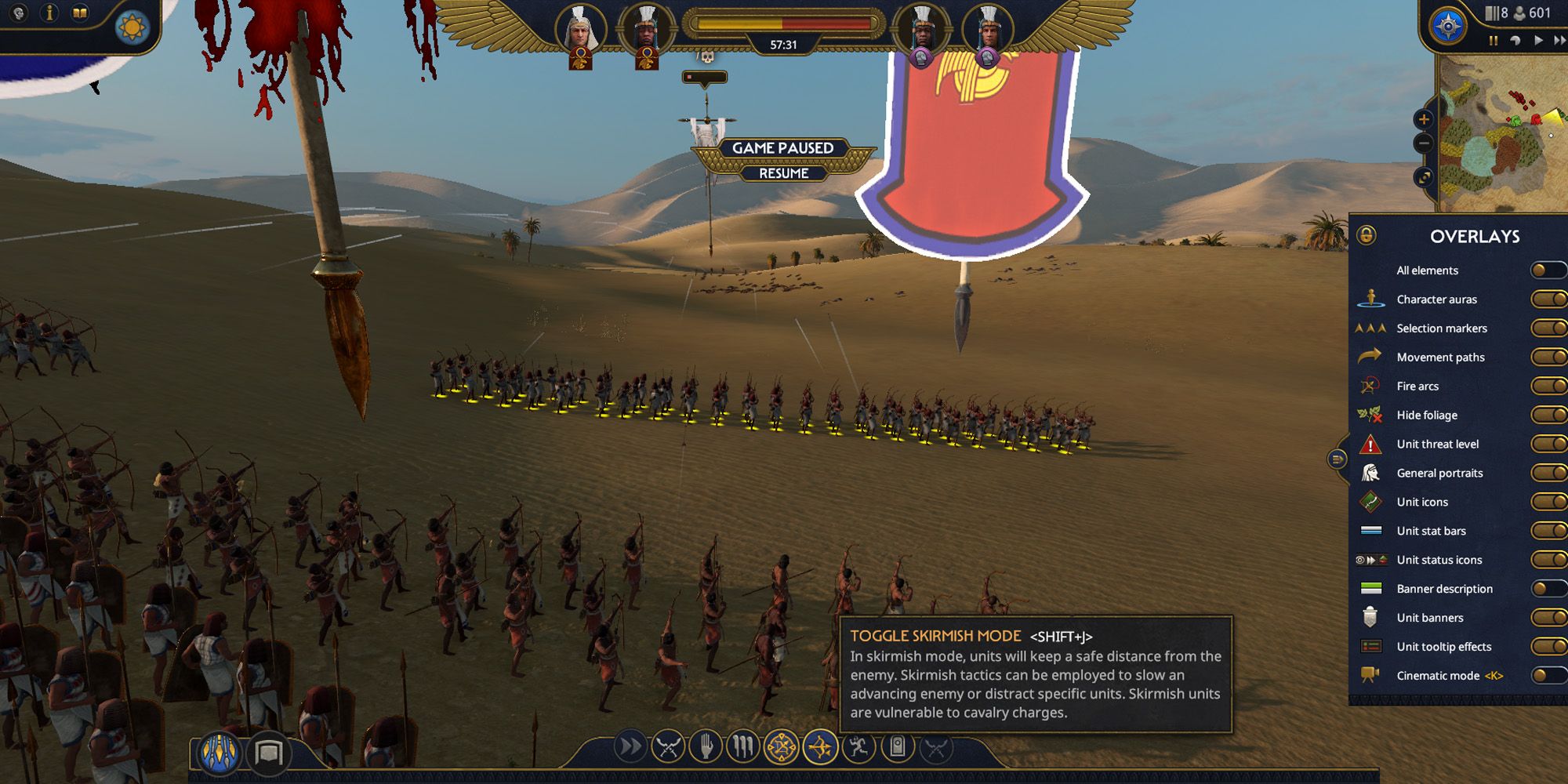 Total War Pharaoh Tips For War Skirmish Mode