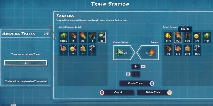 trading cactus water for boards