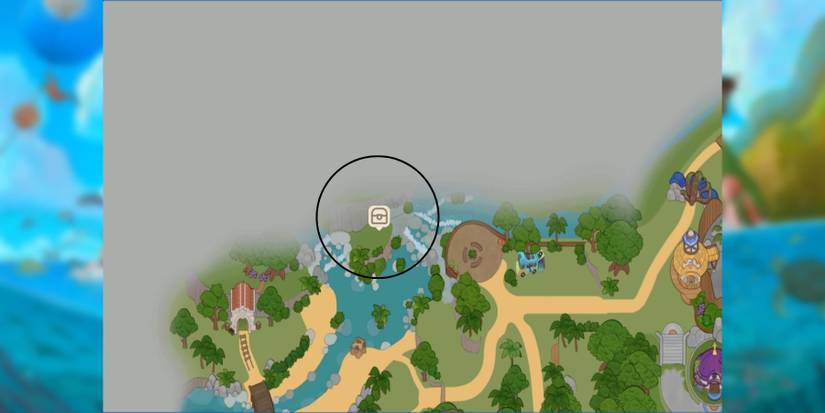 ben's caravan treasure chest in coral island.