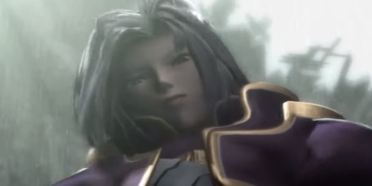 kuja from ff9 staring at the camera