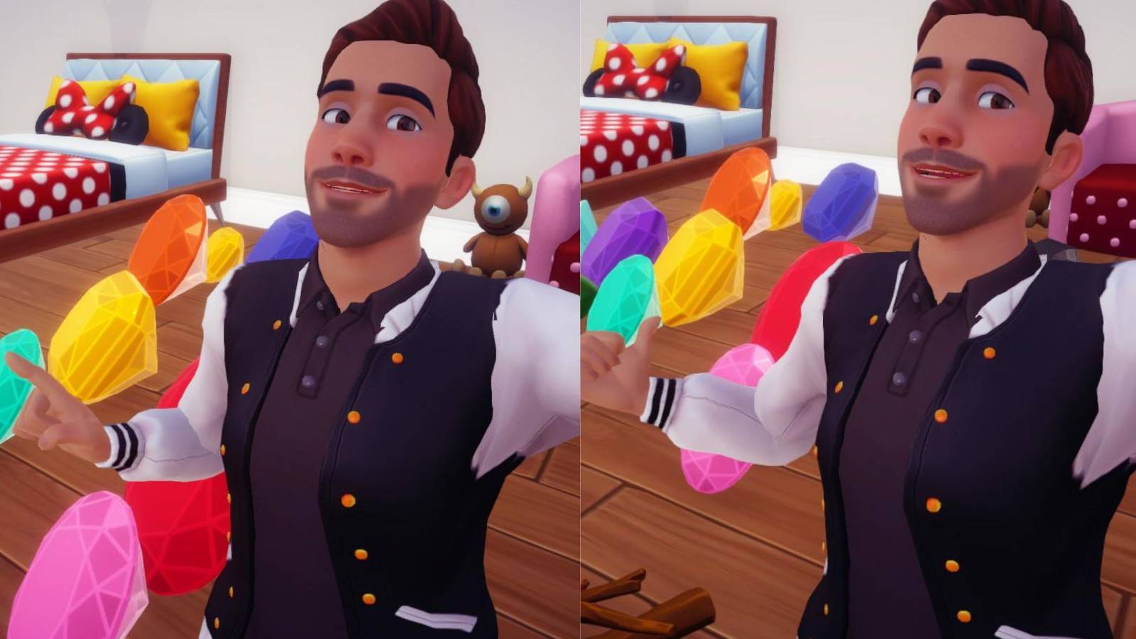 selfie with gems ddv