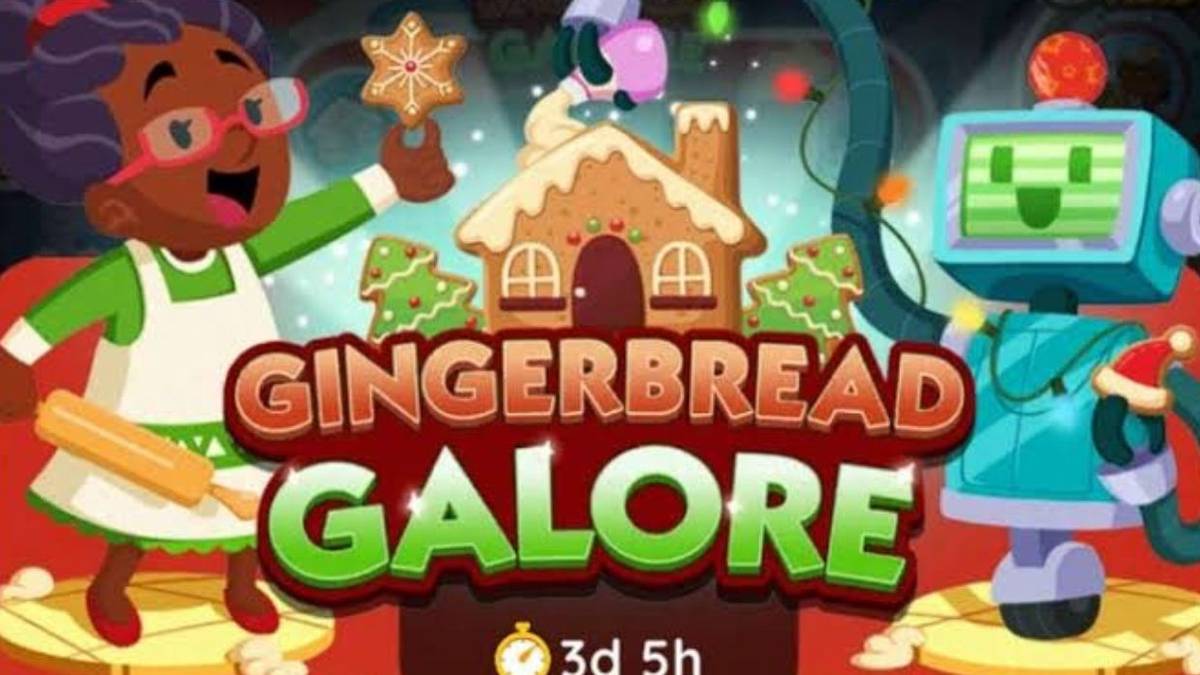 gingerbread galore event monopoly go