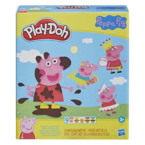 This image shows the Peppa Pig Play-Doh set