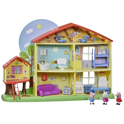 This images shows the Peppa Pig Dollhouse.