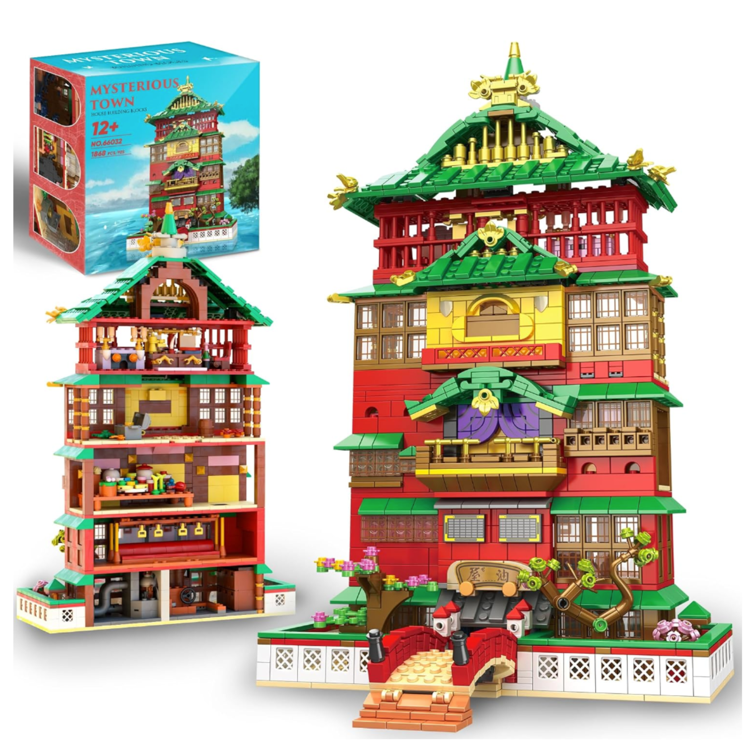 Balneário de Yubaba - Compatível com LEGO