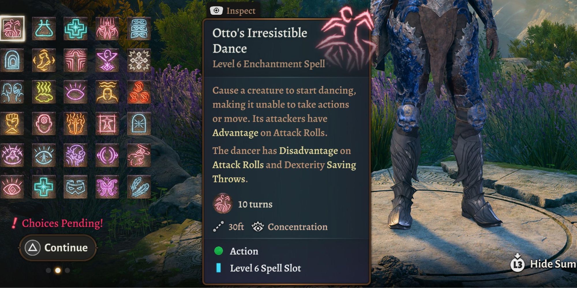 Otto's Irresistible Dance in Baldur’s Gate 3