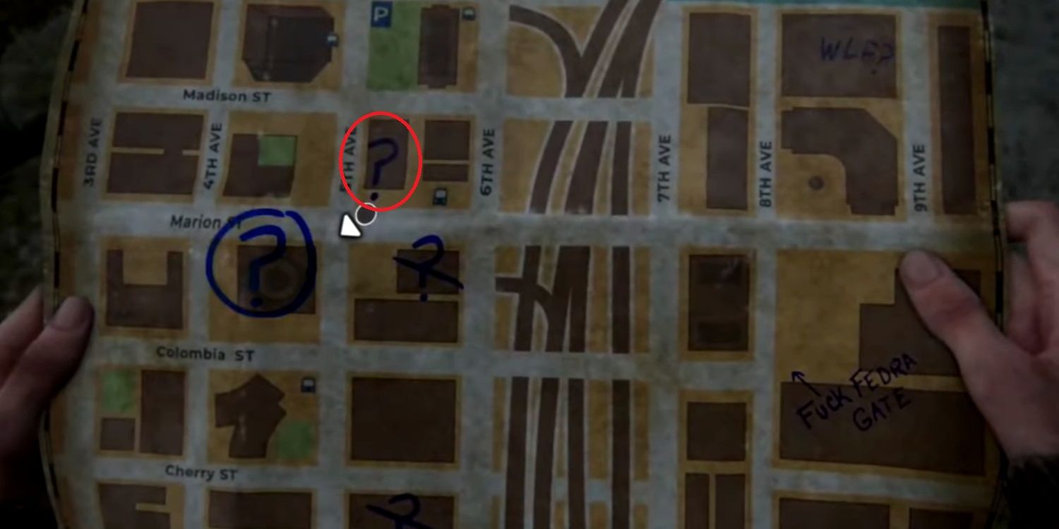 Valiant Music Shop map location in The Last Of Us 2