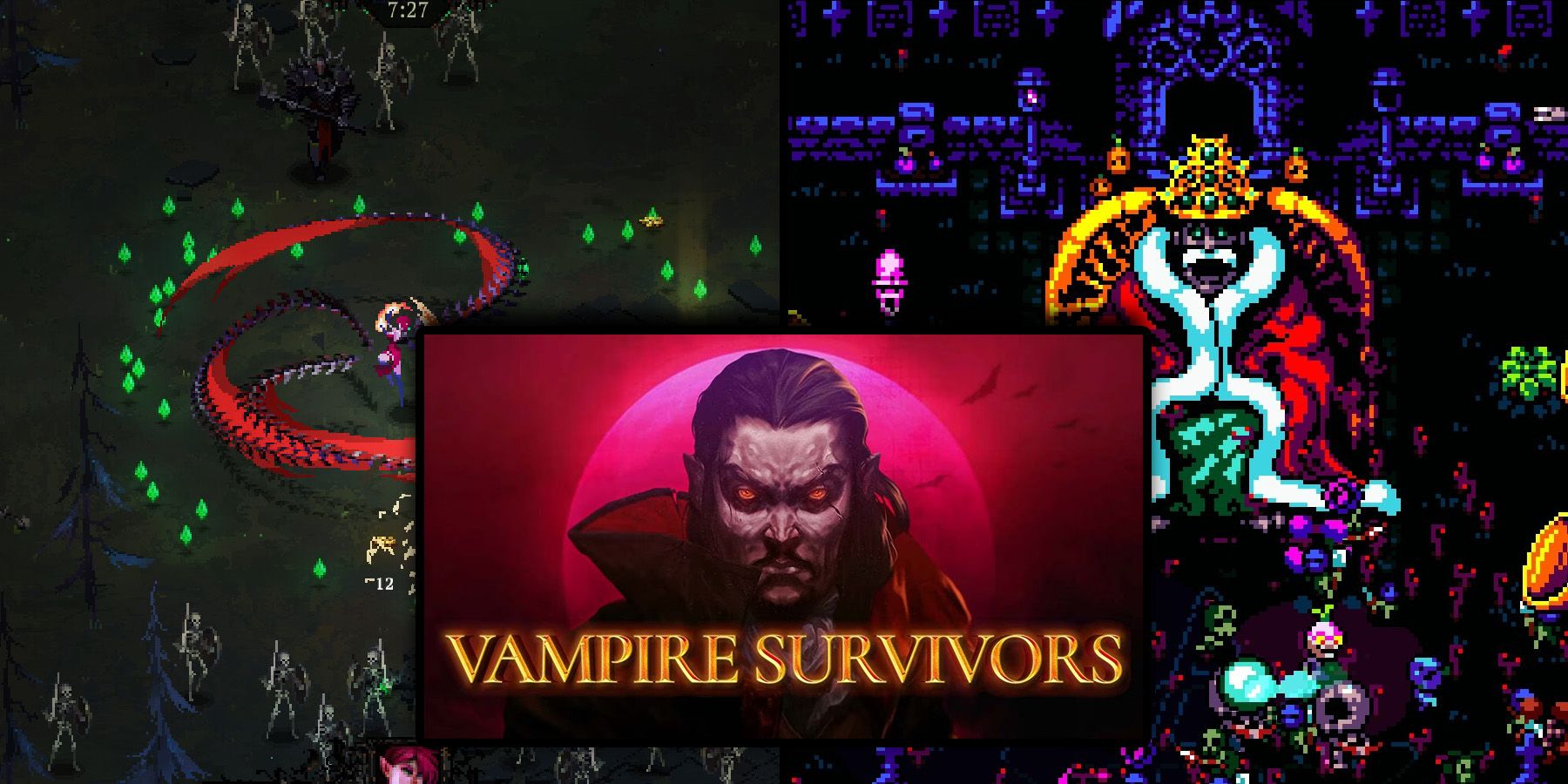 Vampire Survivors Like Games That Switch It Up Header Image