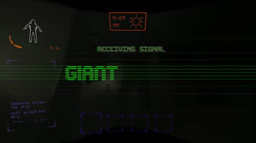 Signal Translator message from Lethal Company's Version 45 Trailer