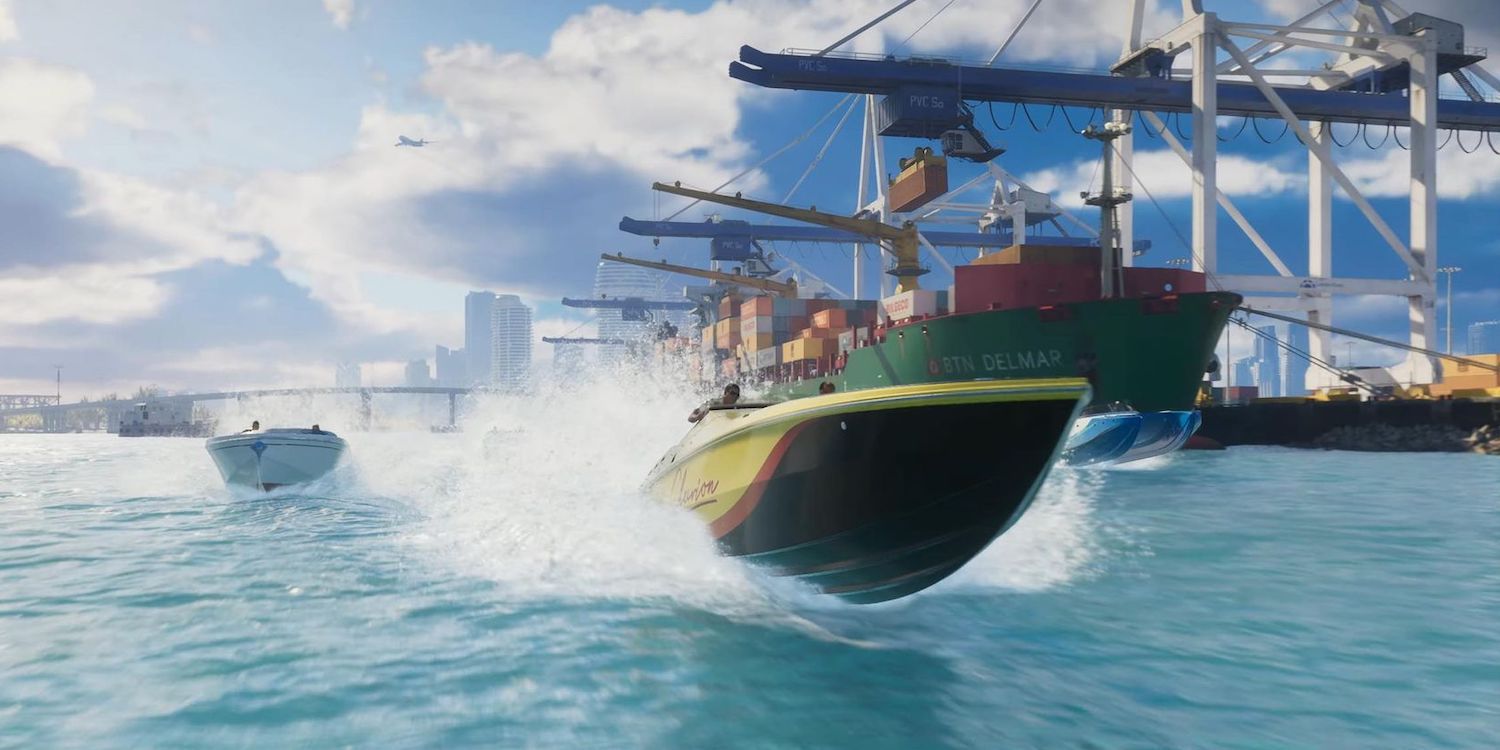 Speed Boats driving through water in GTA 6