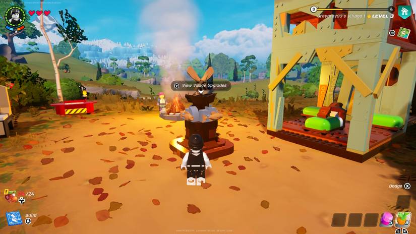 view village upgrades lego fortnite