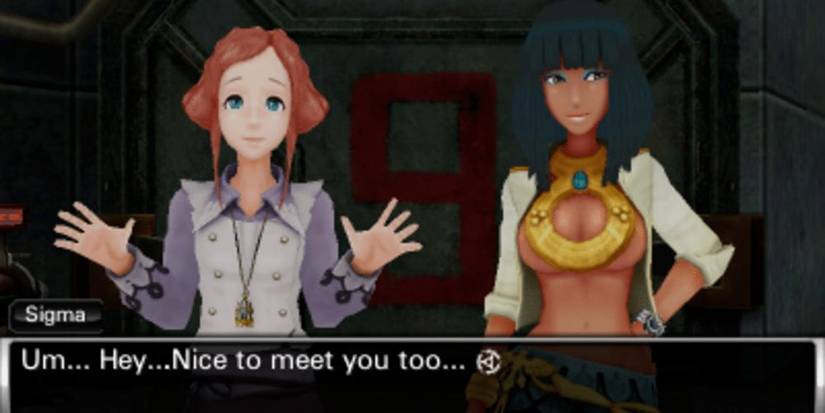 Gameplay screenshot from Virtue's last reward 