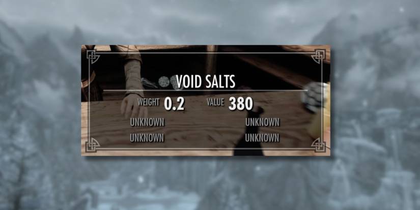  Void Salts in Skyrim