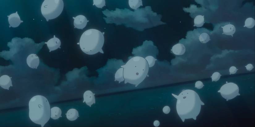 Warawara flying in The Boy and the Heron