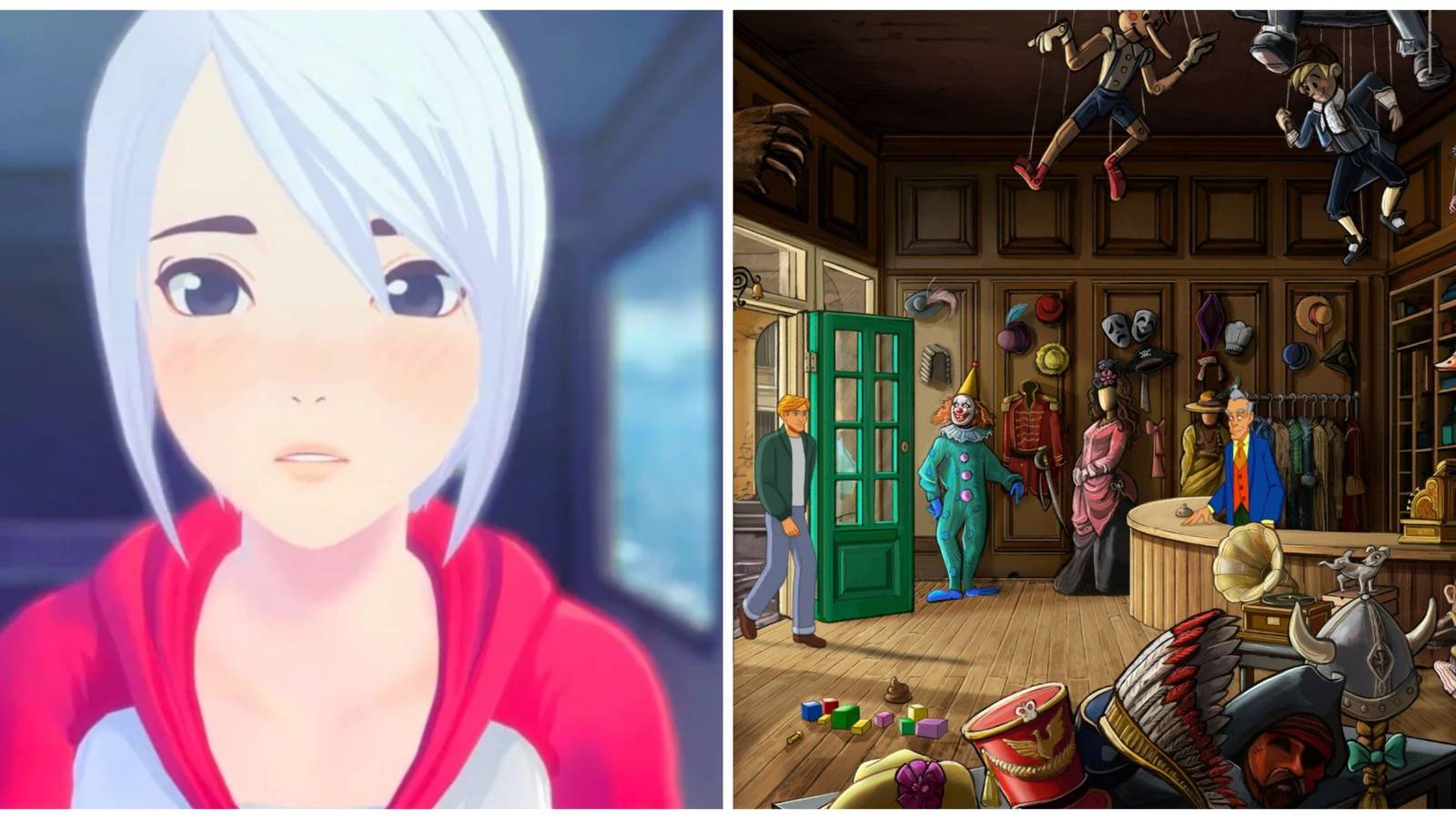 wii visual novel feature