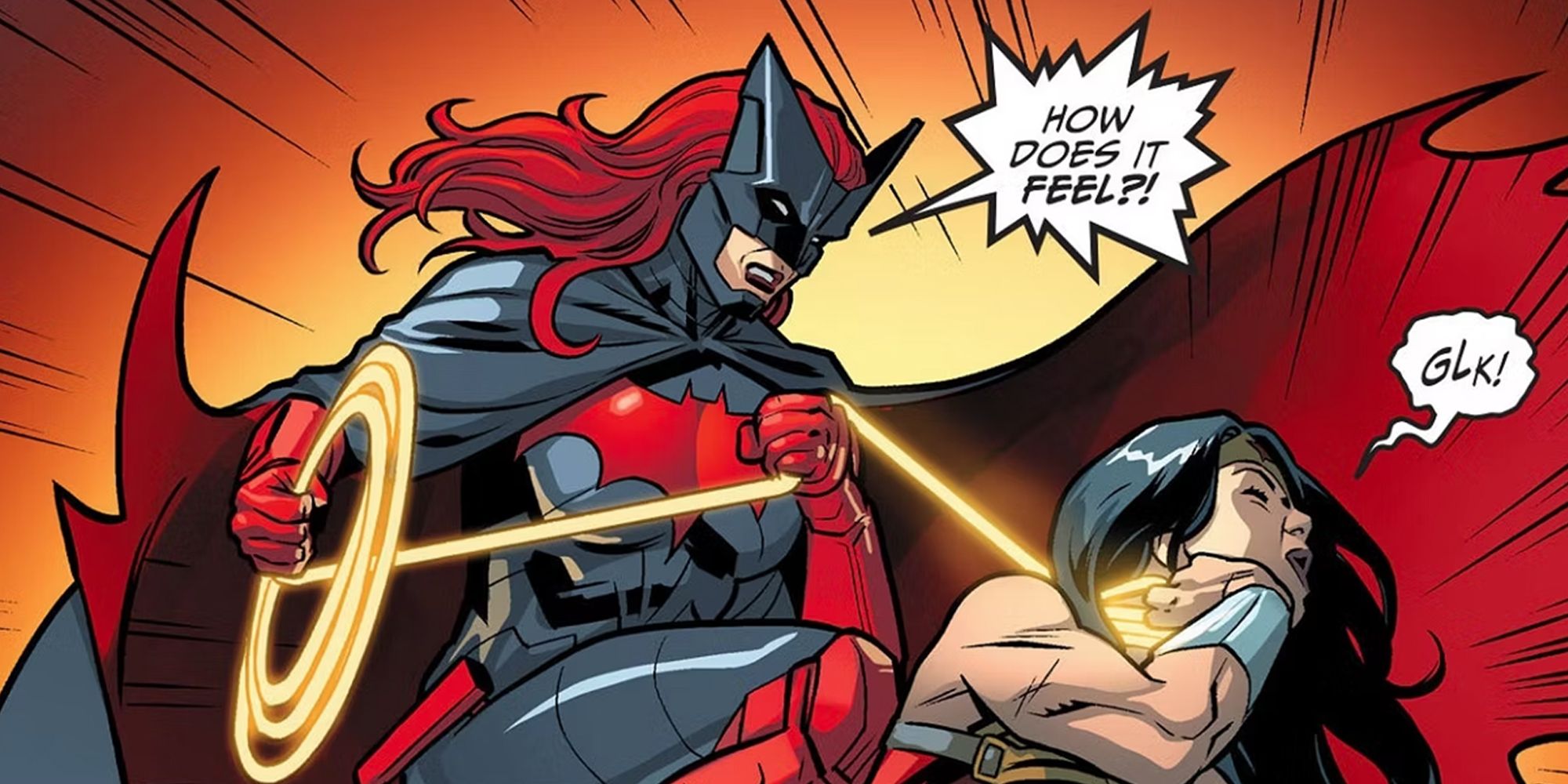Wonder Woman Defeated By Batwoman