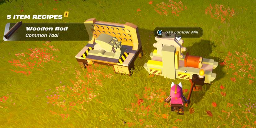 getting the first rod recipe in fortnite