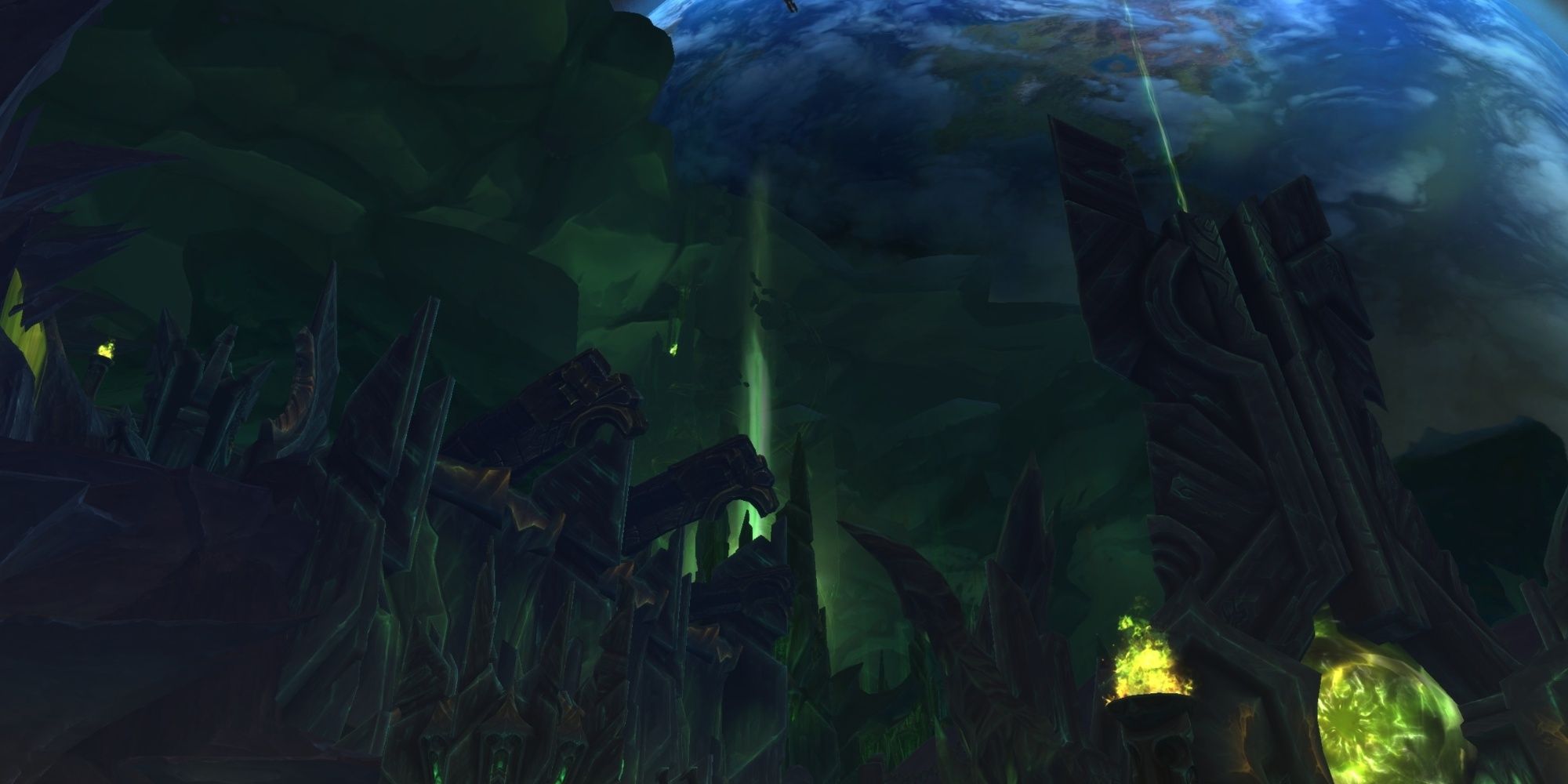 Imagem de paisagem de Antoran Wastes em World of Warcraft