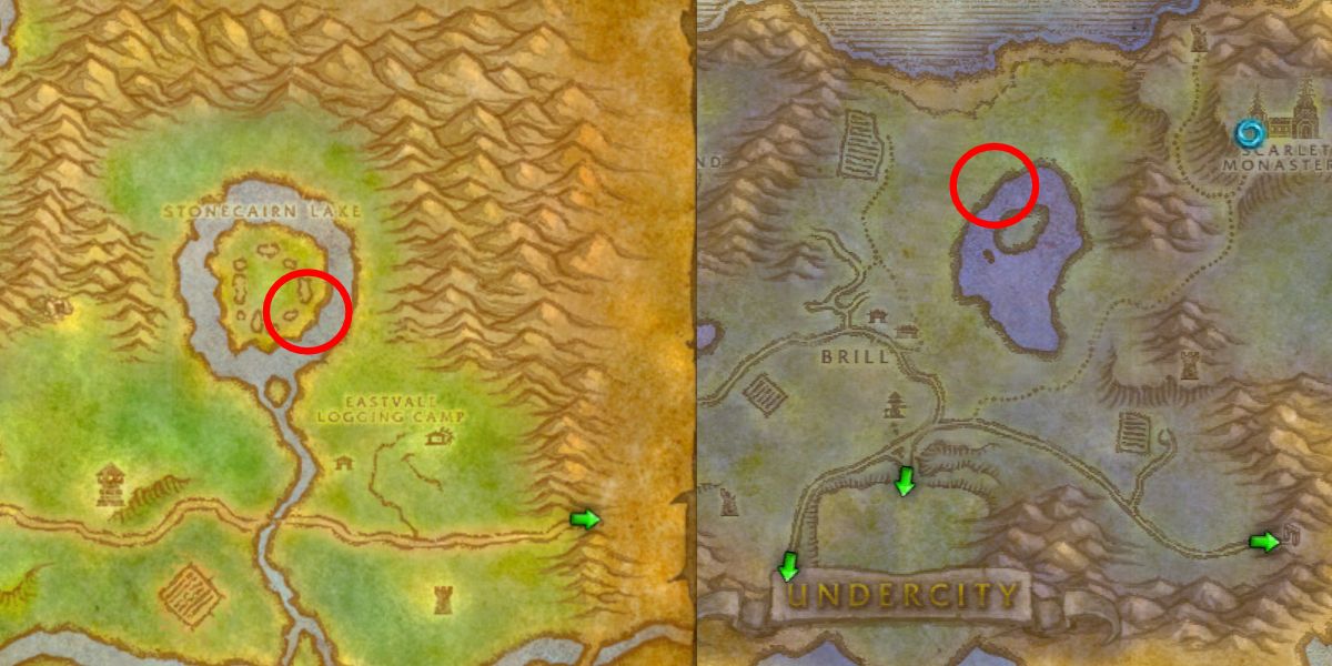 World of Warcraft Season of Discovery Frozen Murloc Location SoD