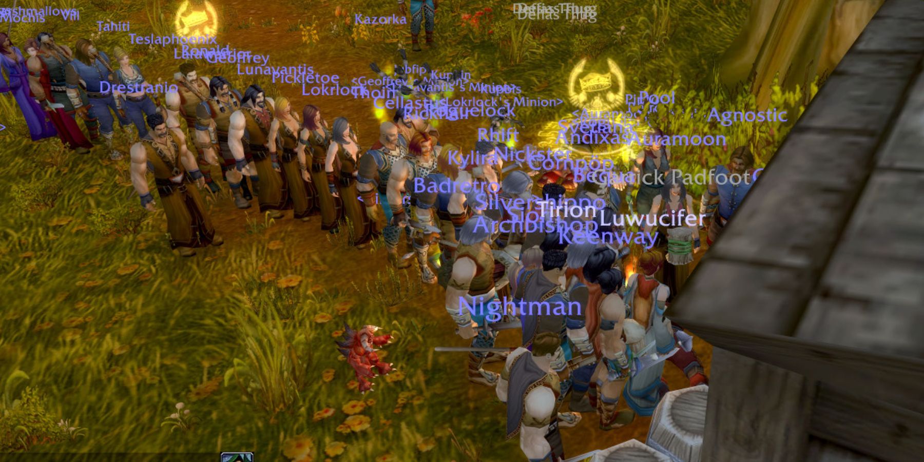 World of Warcraft Temporada de Descoberta WoW SoD Cada Reino Garrick Line Mob Taxa de Spawn