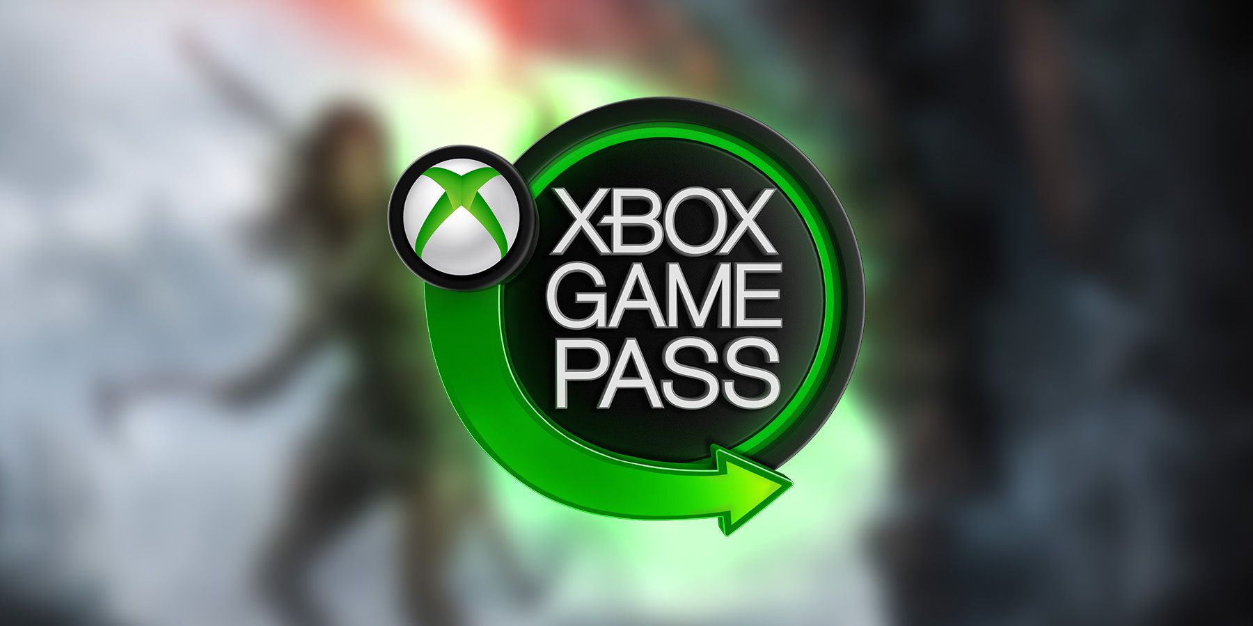 xbox game pass logo with rise of the tomb raider