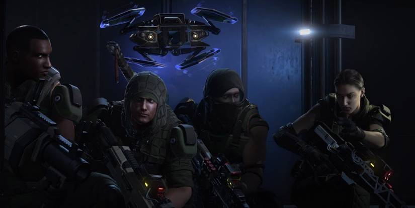 Four characters in XCOM 2