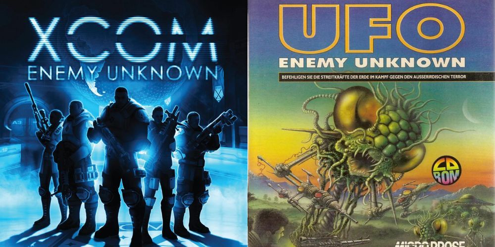 XCOM: Enemy Unknown vs UFO: Enemy Unknown.