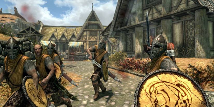 Skyrim: guards