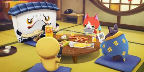 Gameplay screenshot from Yo-Kai watch 3 