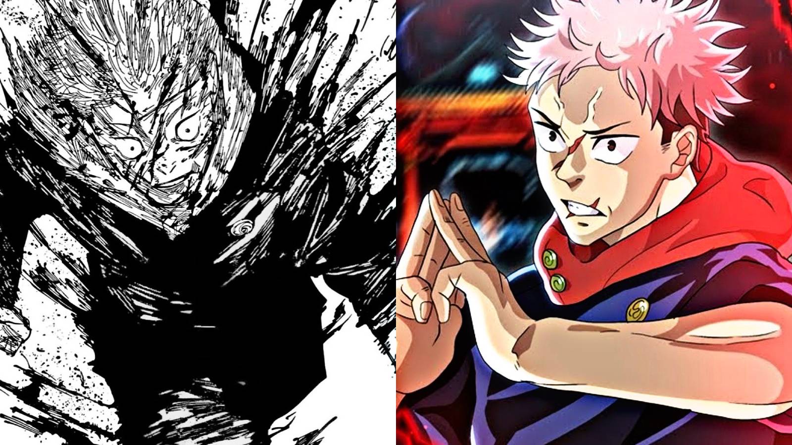 Yuji itadori cursed technique jujutsu kaisen jjk
