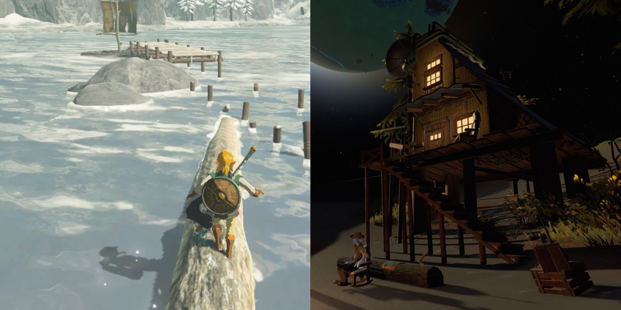 Zelda and outer wilds
