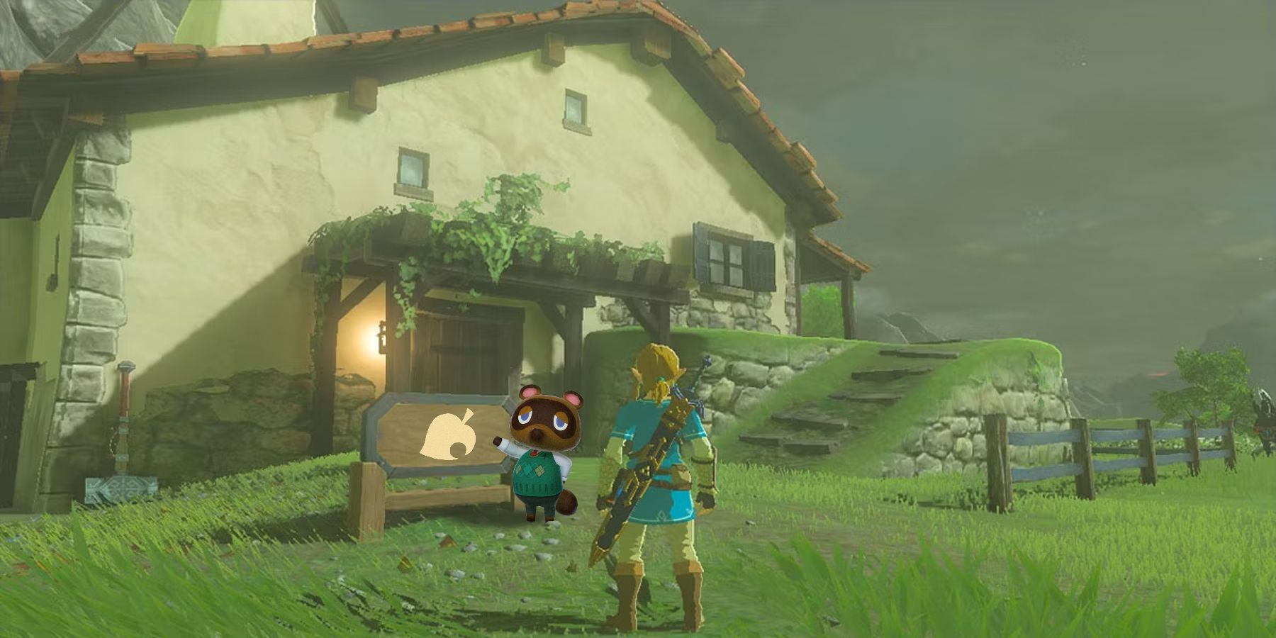 Zelda Animal Crossing BOTW